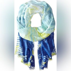 NWT Michael Stars “spiraling out” tie dye scarf